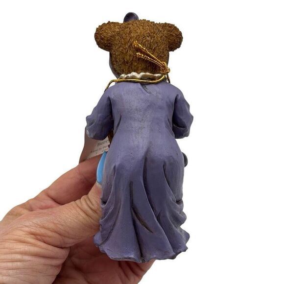 Vintage 1999 Berry Hill Bears Then Shalt Thou Walk in Thy Way Safely Figurine - Picture 10 of 11